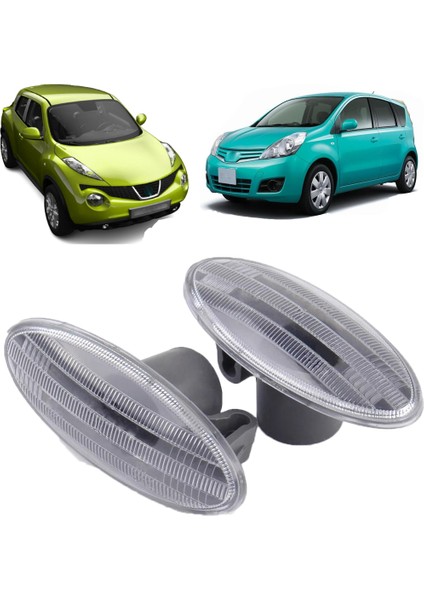 Nissan Note Juke Sağ + Sol Ön Çamurluk Sinyal Lambası 2006-2009
