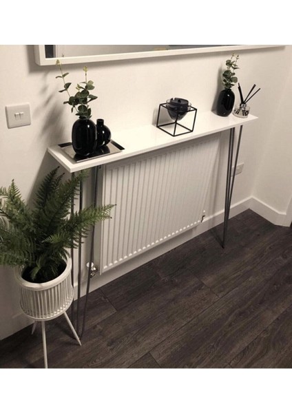 Beyaz Petek Üstü Raf Dresuar 80CM (60-70CM Petekler Içindir.)