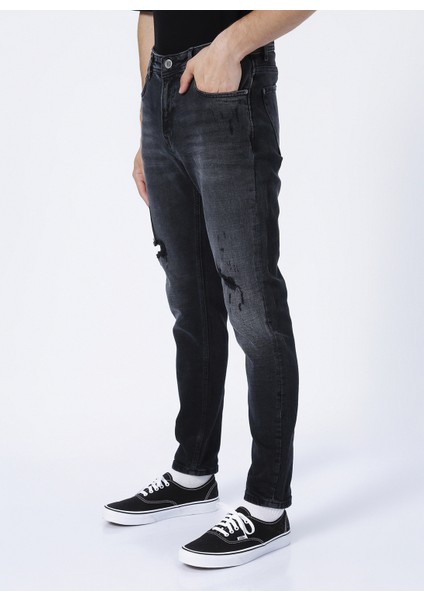 Denim Pantol, 34-30, Koyu Siyah modelleri