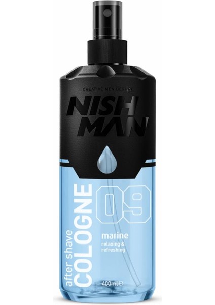 Tıraş Sonrası Kolonya Marine 09 400 ml