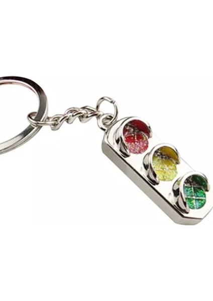 Özel Tasarım Metal Krom Trafik Lambası Anahtarlık fiyatları