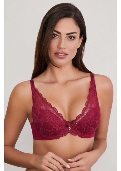 Kadın ERSK310 Emmly Balenli Kaplı Üçgen Tek Sütyen EROS01051