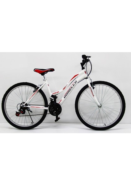 Bisiklet 2640 Model 26 Jant Bisiklet Şehir Bisikleti Beyaz Bisiklet