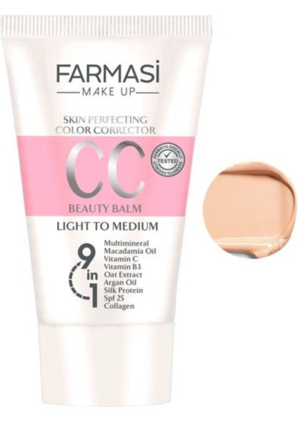 cc Light To Medium 02 Numara Krem Farmasi 50 ml