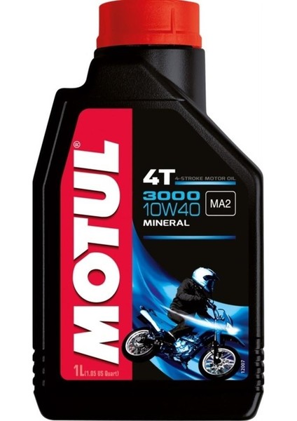 Motul 3000 10W40 4t Mineral Motosiklet Yağı 1l