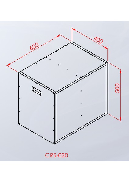 CRS-020 Plyometrik Ahşap Küp modelleri