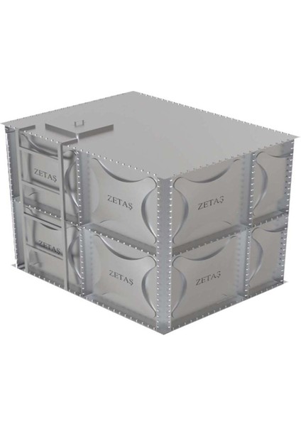 Galvaniz Su Deposu 7500 Lt