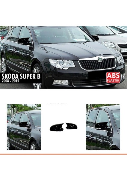 Superb B6 Batman Yarasa Ayna Kapağı Piano Black 2008 - 2015