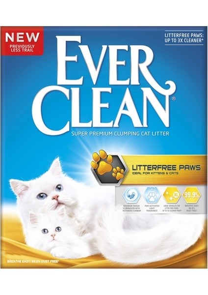 Pati Dostu Ever Clean Litter Free Paws Kedi Kumu 10 Lt