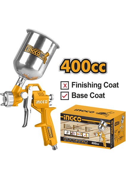 Havalı Boya Tabancası 400CC