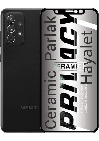 Samsung A72 Hayalet Ekran Koruyucu Parlak Seramik fiyatları