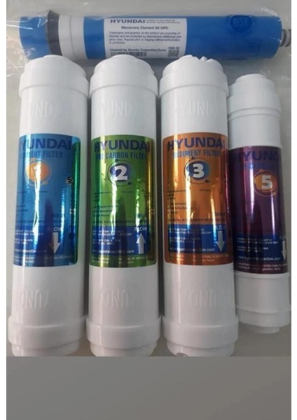 Tüm Su Arıtma Cihazlarına Uyumlu Filtre Takımı TAMTAKIM001