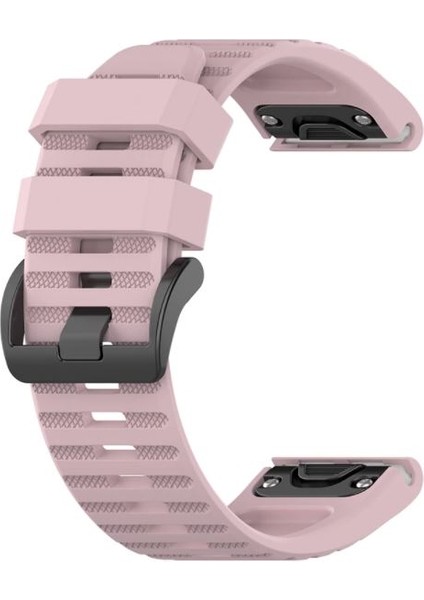 Garmin Forerunnner 935 - 945 Için Quick Fit Özellikli Silikon Kordon Kayış Lila