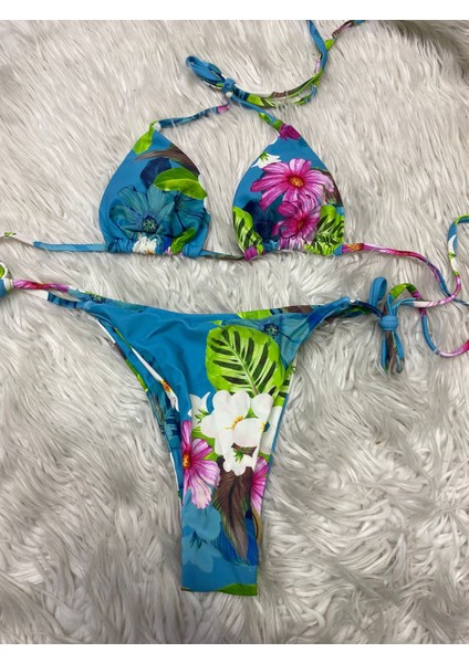 Fiorre Brazil Bikini - Mavi