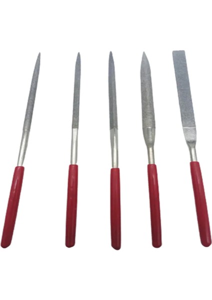 Mini Eğe Seti Elmaslı Eğe Set 5 Parça