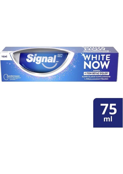 White Now Diş Macunu 75 Ml Barkod: 8717163736944