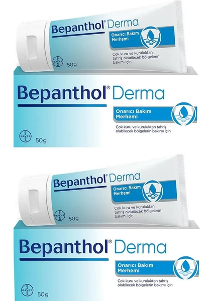 Derma Onarıcı Bakım Merhemi 50 Gr 2 Adet