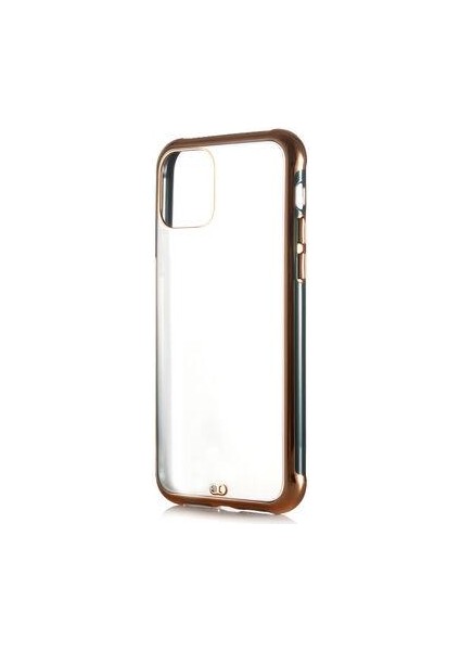 Apple iPhone 12 Mini Kılıf Kamera Korumalı Kenarları Renkli Şeffaf Voit Silikon