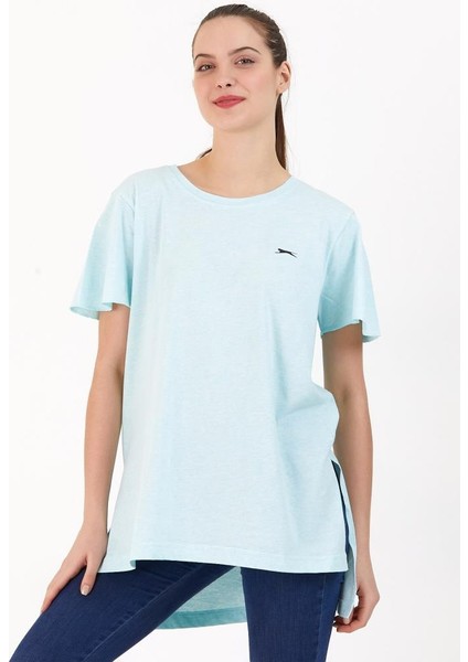 Merılyn Kadın T-Shirt Yeşil Kadın Yeşil Tişört Uzun Tişört fiyatları