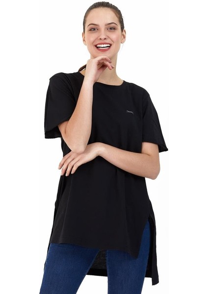 Merılyn Kadın T-Shirt Siyah Siyah Tişört Kadın Tişört modelleri