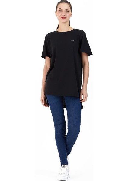 Merılyn Kadın T-Shirt Siyah Siyah Tişört Kadın Tişört indirimleri