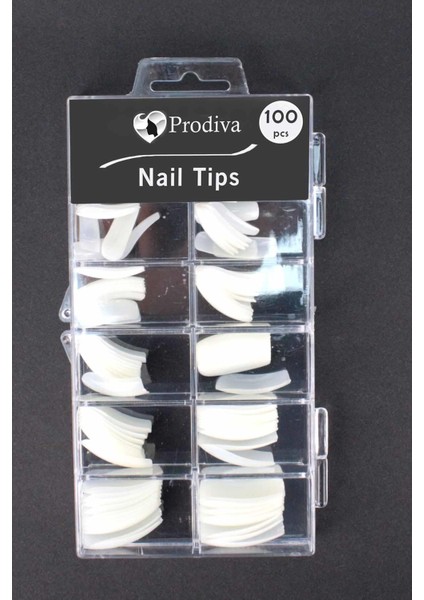 100'Lü Kutulu Takma Tırnak - Nail Tips 47 No