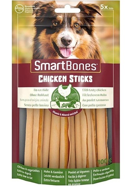 Smartbones Tavuklu Stick Köpek Ödülü 5'li 100 G