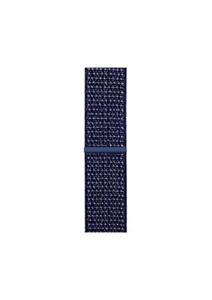 Amazfit Bip - Bip U - Bip S Için Dokuma Kordon Cardiac Blue