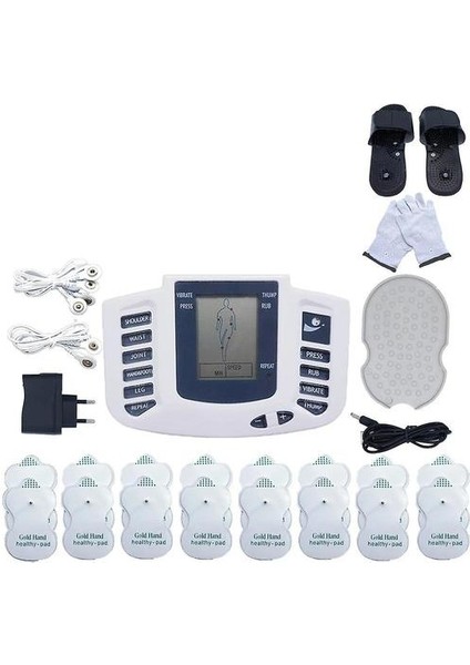 Elektrik Tens Kas Stimülatörü Dijital Kas Terapisi Tam Vücut Masajı Cihaz Seti (Yurt Dışından) indirimleri