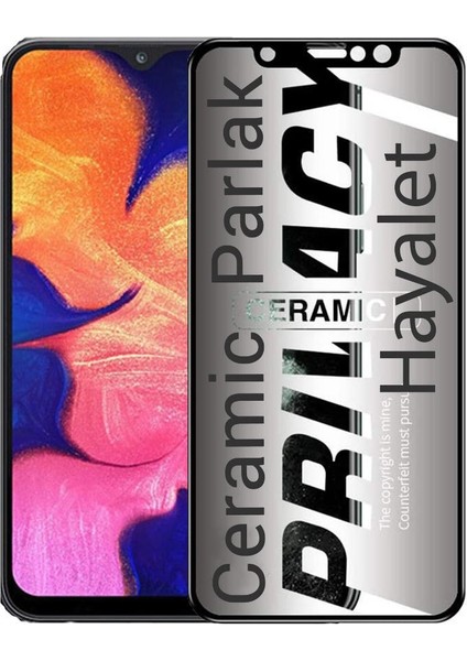 Samsung A10 Hayalet Ekran Koruyucu Parlak Seramik fiyatları