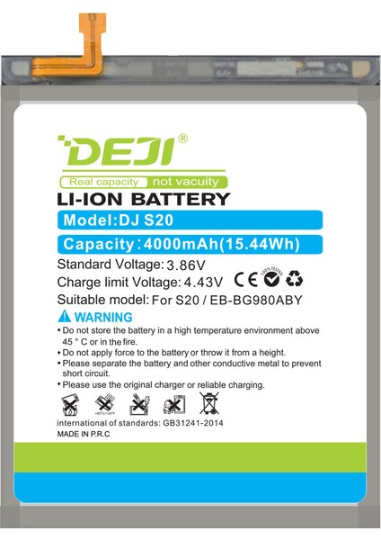 Samsung Galaxy S20 Uyumlu Mucize Batarya Eb-bg980aby fiyatları