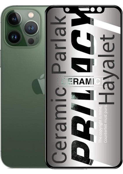 Apple iPhone 13 Pro Max Hayalet Ekran Koruyucu Parlak Seramik fiyatları