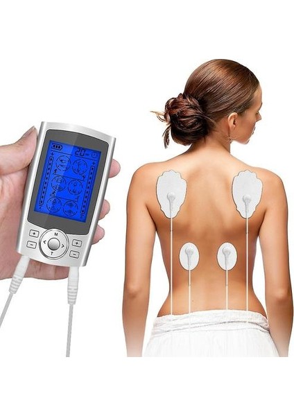24MODES Eletrıc Compex Kas Stimülatörü Ems Pulse Meridian Fizyoterapi On Tens Makine (Yurt Dışından)