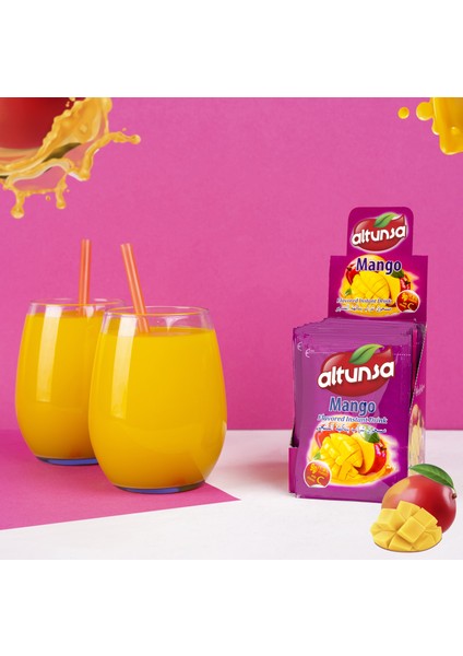 Mango Aromalı Soğuk Toz İçecek 9 Gr X 24 Adet