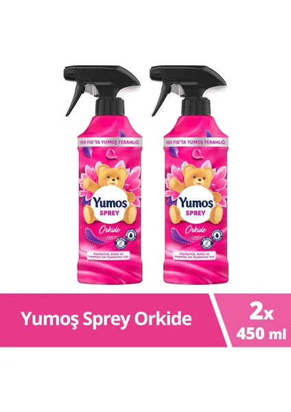 Sprey Yıkaması Zor Eşyalar Için Orkide 450 ml x 2