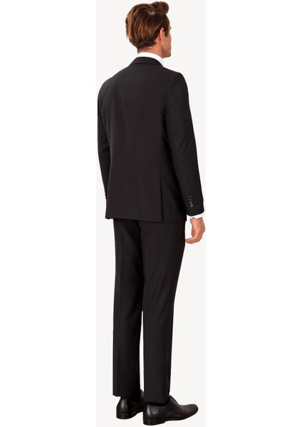 Erkek Siyah Regular Fit Takım Elbise indirimleri
