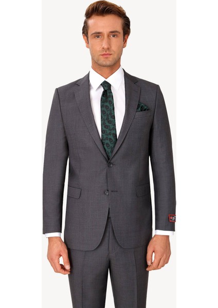 Erkek Füme Regular Fit Takım Elbise fiyatları