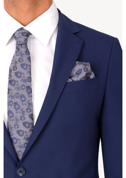 Erkek Lacivert Klasik Çift Yırtmaç Takım Elbise fırsatları
