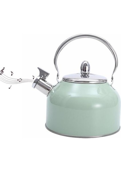 2.5l Islık Su Isıtıcısı Paslanmaz Çelik Çaydanlık (Yurt Dışından)