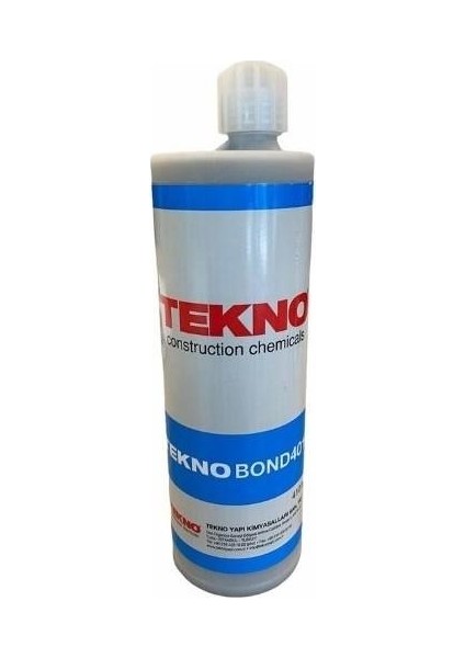 Teknobond 401 P 410 ml Epoksi Esaslı Kimyasal Dübel 15 Adet