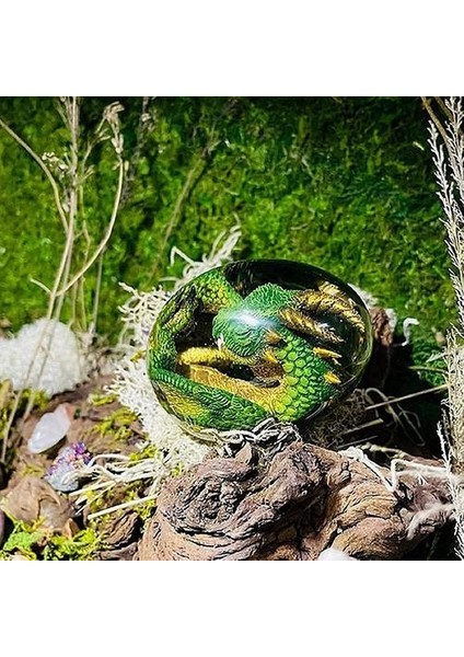 Drogon Yumurta Kristal Şeffaf Reçine (Yurt Dışından)