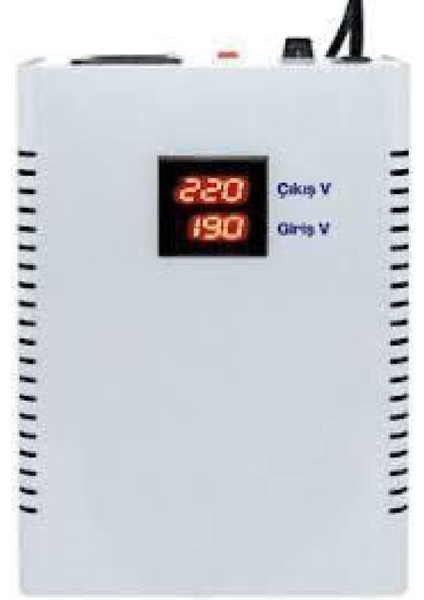 Mikro Işlemcili Kombi Dijital Ekran Voltaj Regülatörü 500V / 500WATT - Artı Regülatör fiyatları