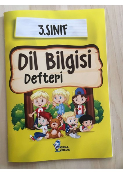 3. Sınıf Dil Bilgisi Defteri