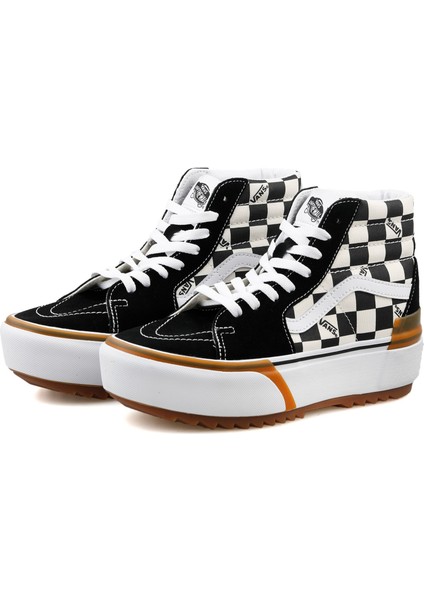 Ua Sk8-Hi Stacked Kadın Günlük Ayakkabı VN0A4BTWVLV1 Siyah modelleri