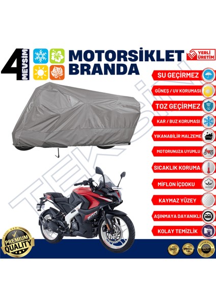 Bajaj Pulsar 200RS Motosiklet Brandası Motor Branda (A+ Kalite) fiyatları