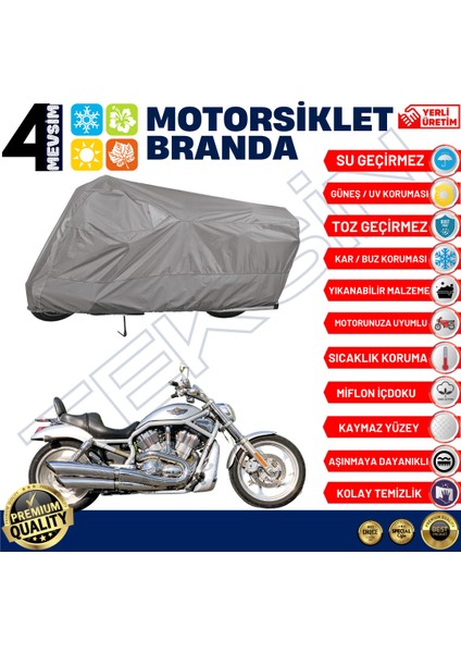 Harley-Davidson Vrsc V-Rod Motosiklet Brandası Motor Branda (A+ Kalite) fiyatları