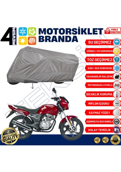 Kanuni Puma 150 Arka Çanta Uyumlu Motosiklet Brandası Motor Brandası (A+ Kalite) fiyatları