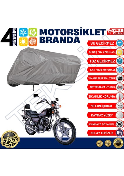 Kanuni Seyhan 150 Motosiklet Brandası Motor Branda (A+ Kalite) fiyatları