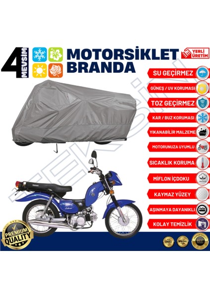 Kanuni Zebra 90 Motosiklet Brandası Motor Branda (A+ Kalite) fiyatları