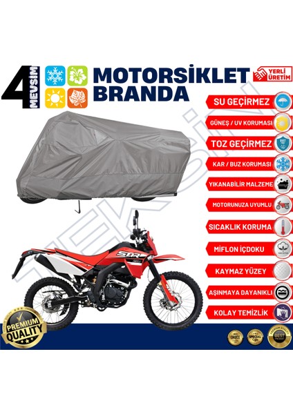 Kuba Str 250 Motosiklet Brandası Motor Branda (A+ Kalite) fiyatları